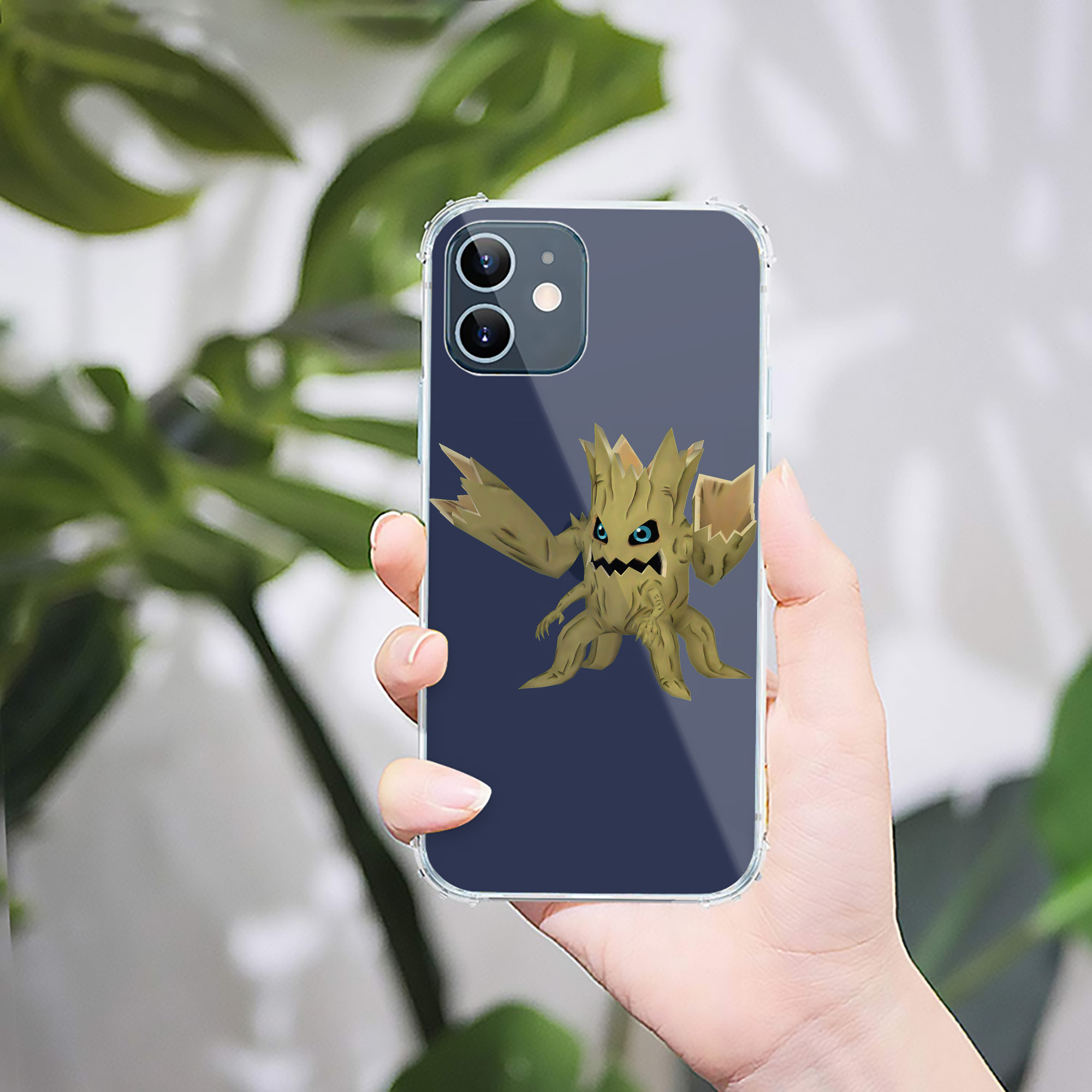 （画像用） Digimon デジタルモンスター/デジモン 【iPhone 12シリーズ対応】透明スマホケース（クリアソフトケース）